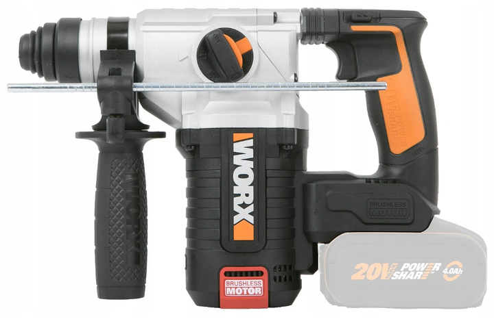 Перфоратор Worx WX380.9 (6943475852993) - зображення 7