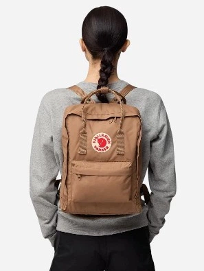 Plecak miejski Fjallraven Kanken 23510228 Brązowy (800070358310) - obraz 2