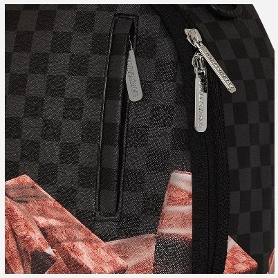 Plecak miejski Sprayground Bag Of Bricks Dlxsv 910B7640NSZ Brązowy (800070347829) - obraz 6