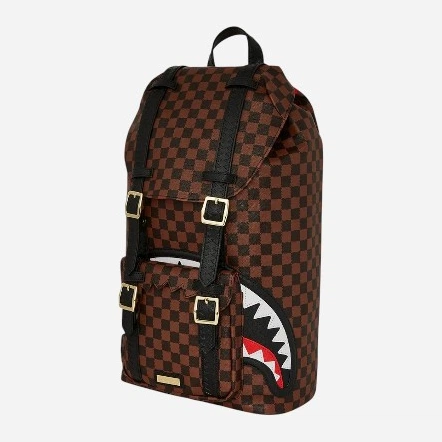 Plecak miejski Sprayground Sawtooth Sharks In Paris Hills 910B7835NSZ Brązowy (800070347824) - obraz 4