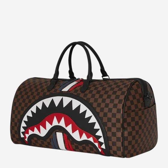 Torba podróżna Sprayground Machine Francaise 910D7490NSZ Brązowa (800070340828) - obraz 4