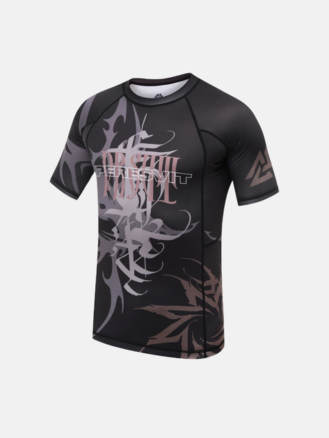 Рашгард Sanskrit Rashguard Short Sleeve L Цвет Розовый (501600-104-L) - изображение 3