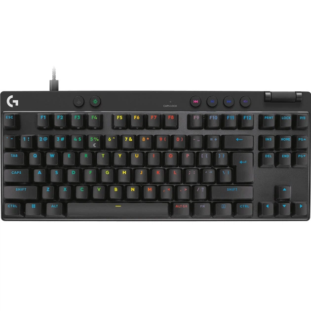 Клавіатура Logitech G PRO X TKL Rapid Black (920-013233) ( Чорний ) 27407 - Фото 8 Клавіатура Logitech G PRO X TKL Rapid Black (920-013233) ( Чорний ) 27407 - изображение 8