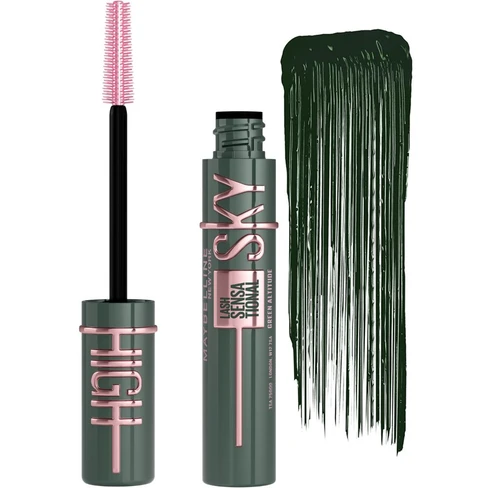 Туш для вій Maybelline New York Lash Sensational Sky High Green Altitude 7.2 мл (30189201) - Фото 2 Туш для вій Maybelline New York Lash Sensational Sky High Green Altitude 7.2 мл (30189201) - зображення 2