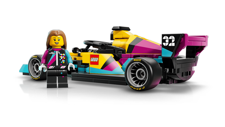Конструктор Lego F1 ACADEMY Race Car Speed Champions 77258 - изображение 4