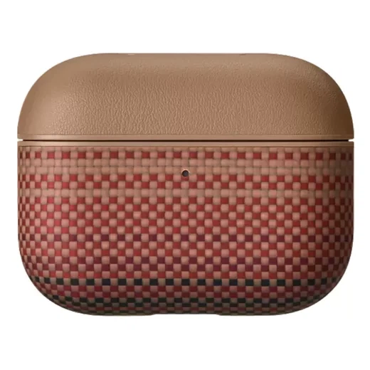 Карбоновий чохол Pitaka Aramid Fiber Magnetic Case Sunset для AirPods Pro 3 (2025) (APM2502) - Фото 2 Карбоновий чохол Pitaka Aramid Fiber Magnetic Case Sunset для AirPods Pro 3 (2025) (APM2502) - зображення 2
