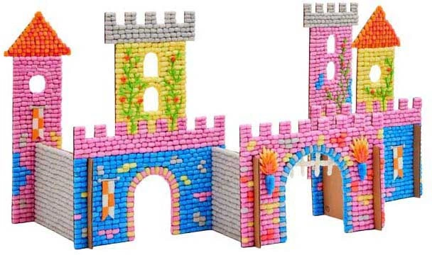 Мозаїка PlayMais Mosaic Замок 8000 шт 160974.4 (4041077012813) - зображення 3