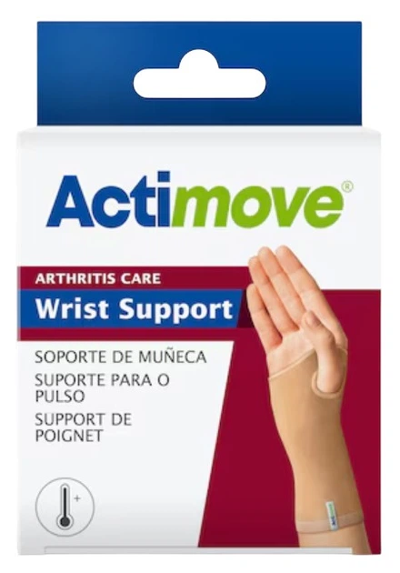 Бандаж на зап’ястя Actimove Arthritis Care Бежевий розмір L 1 шт (4042809670578) - Фото 1 Бандаж на зап’ястя Actimove Arthritis Care Бежевий розмір L 1 шт (4042809670578) - зображення 1