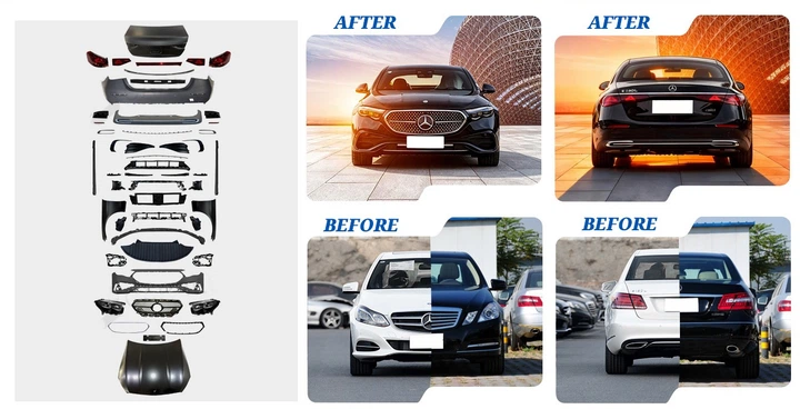 Комплект рестайлинга для W214 AMG-Line для Mercedes E-сlass W212 2009-2016 гг - изображение 2