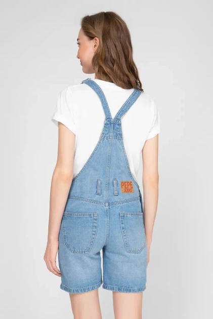Жіночий блакитний джинсовий комбінезон ABBY FABBY Pepe Jeans S PL230307 - изображение 4