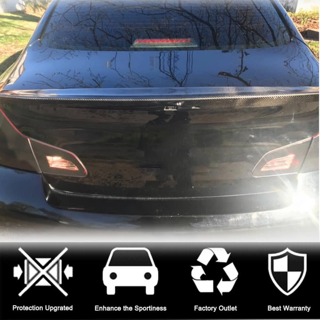 Спойлер SD V1 (для G37 2009-2013, G25 2011-2012, Карбон) для Infiniti G25/G35/37 (V36/CV36) 2006-2015 гг - изображение 3