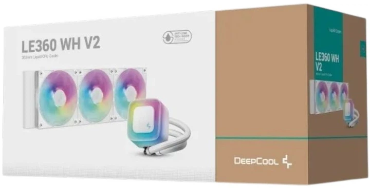 System chłodzenia wodą DeepCool LE360 WH V2 White (R-LE360-WHAMMN-G-2) - obraz 6