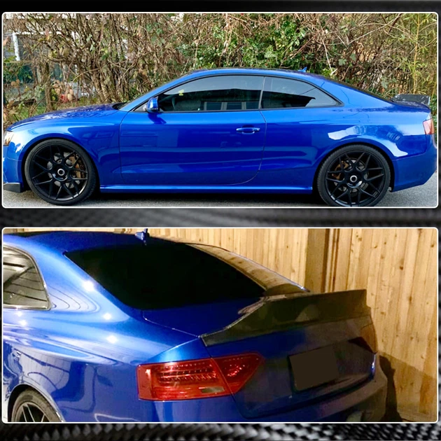 Спойлер V3 (для Coupe, Карбон) для Ауди A5 2007-2015 гг - изображение 4