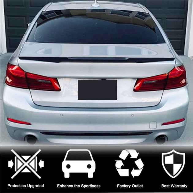 Спойлер M4-Style (для G30/F90, карбон) для BMW 5 серия G30/G31 2017-2023 гг - Фото 3 Спойлер M4-Style (для G30/F90, карбон) для BMW 5 серия G30/G31 2017-2023 гг - изображение 3