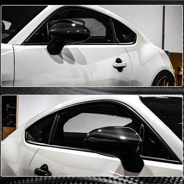 Накладки на Зеркала (Карбон) для Subaru BRZ 2021- гг - изображение 3