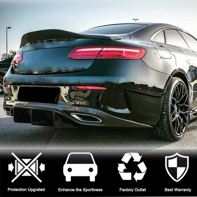 Диффузор заднего бампера V2 для AMG-Line 2017-2019 Карбон для Mercedes E-class coupe C238 - Фото 3 Диффузор заднего бампера V2 для AMG-Line 2017-2019 Карбон для Mercedes E-class coupe C238 - изображение 3