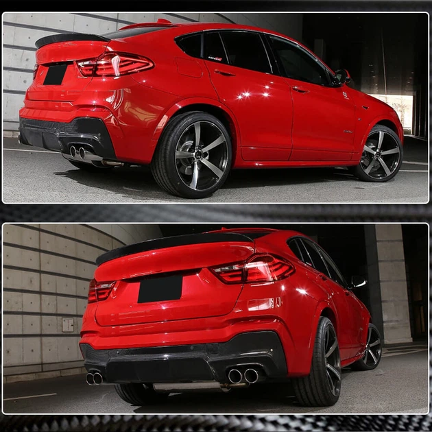 Диффузор заднего бампера (для M-Sport, Карбон) для BMW X4 F26 2014-2018 гг - Фото 3 Диффузор заднего бампера (для M-Sport, Карбон) для BMW X4 F26 2014-2018 гг - изображение 3