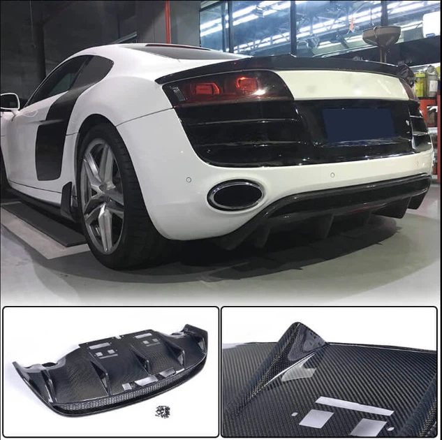 Комплект обвеса (Карбон) для Ауди R8 2006-2015 гг - Фото 4 Комплект обвеса (Карбон) для Ауди R8 2006-2015 гг - изображение 4