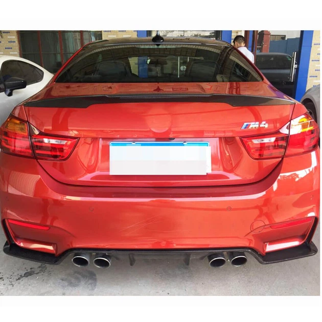 Диффузор заднего бампера V2 (для F82/F83, Карбон) для BMW 4 серия F32/F33/F36 2012-2020 гг - изображение 3