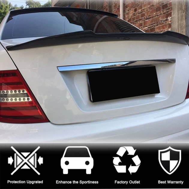 Спойлер SD V5 (Карбон) для Mercedes C-class W204 2007-2015 гг - изображение 3
