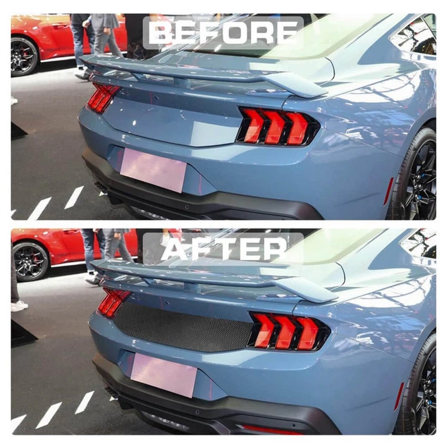 Накладка на крышку багажника (Карбон) для Ford Mustang 2024- гг - изображение 2