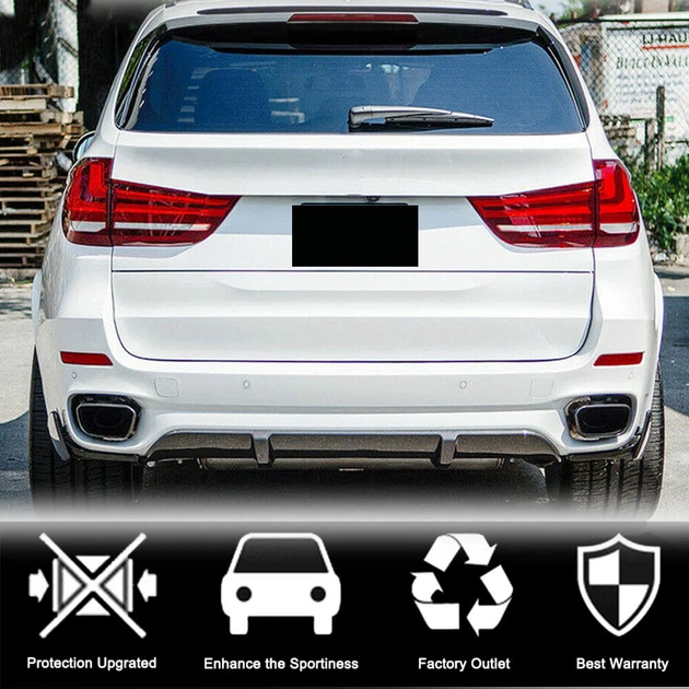 Задний диффузор V3 (для M-Sport, Карбон) для BMW X5 F15 2013-2018 гг - изображение 4