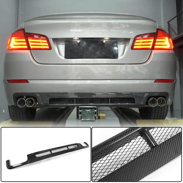 Дифузор заднього бампера (для F10 Base 2010-2013, Карбон) для BMW 5 серія F10/F11 рр - Фото 1 Дифузор заднього бампера (для F10 Base 2010-2013, Карбон) для BMW 5 серія F10/F11 рр - зображення 1