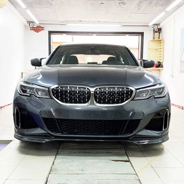 Передний лип-спойлер V3 для M-Sport 2018-2022, Карбон для BMW 3 серия G20/G21 2018- гг - Фото 1 Передний лип-спойлер V3 для M-Sport 2018-2022, Карбон для BMW 3 серия G20/G21 2018- гг - изображение 1