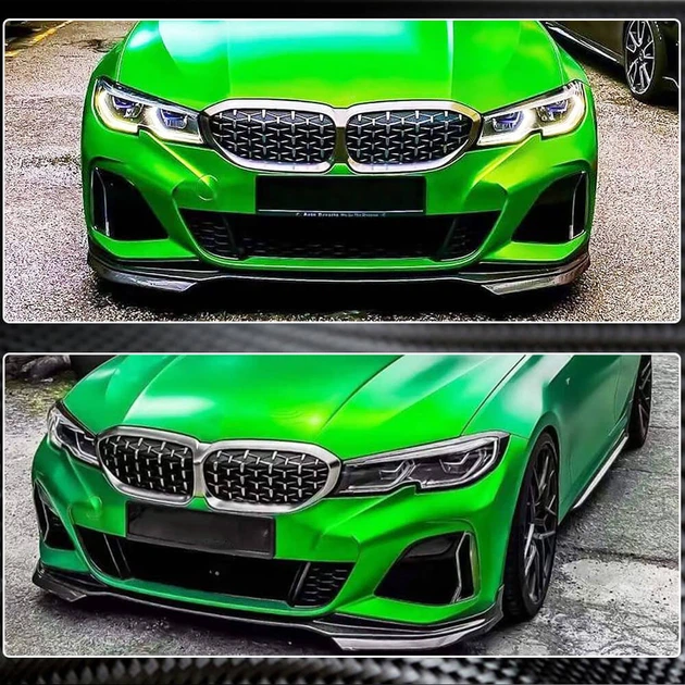 Передний лип-спойлер V3 для M-Sport 2018-2022, Карбон для BMW 3 серия G20/G21 2018- гг - Фото 3 Передний лип-спойлер V3 для M-Sport 2018-2022, Карбон для BMW 3 серия G20/G21 2018- гг - изображение 3