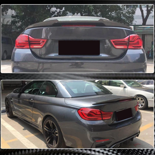 Спойлер M4-Style (для F33/F83, Карбон) для BMW 4 серия F32/F33/F36 2012-2020 гг - изображение 3