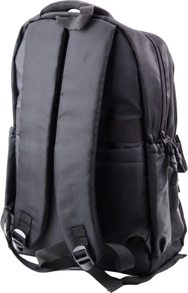 Plecak szkolny Lean Toys Back Up Czarny 46 x 33 x 15 cm 23 l (5905991044123) - obraz 2