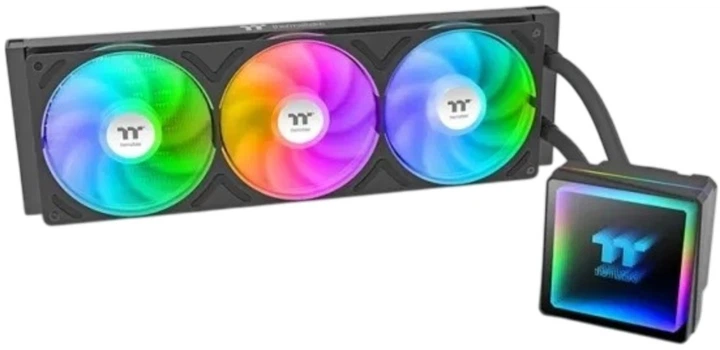Chłodzenie wodne Thermaltake TH360 V3 ARGB Sync AIO Black (CL-W466-PL12SW-A) - Zdjęcie 1 Chłodzenie wodne Thermaltake TH360 V3 ARGB Sync AIO Black (CL-W466-PL12SW-A) - obraz 1