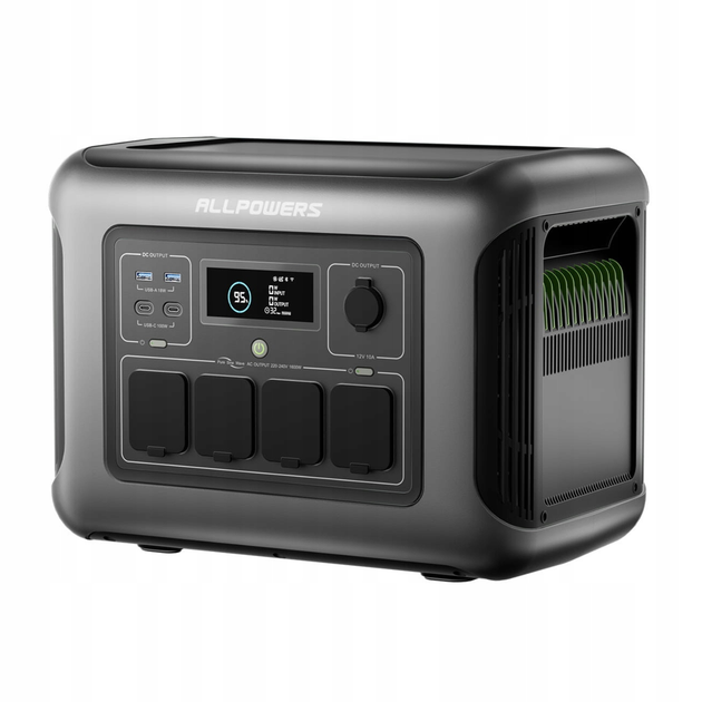 Портативна зарядна станція Allpowers R1500 Lite 1600W 1056 Wh - изображение 2