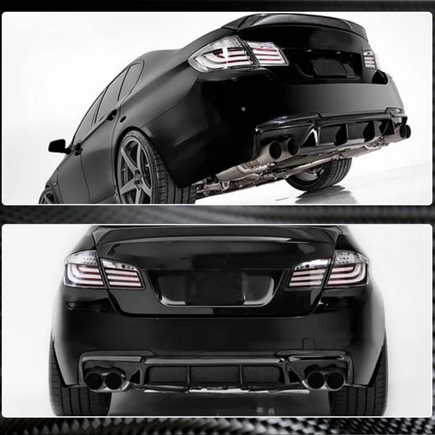 Дифузор заднього бампера V3 (для F10 M-Sport, Карбон) для BMW 5 серія F10/F11 2010-2016 рр - Фото 3 Дифузор заднього бампера V3 (для F10 M-Sport, Карбон) для BMW 5 серія F10/F11 2010-2016 рр - зображення 3
