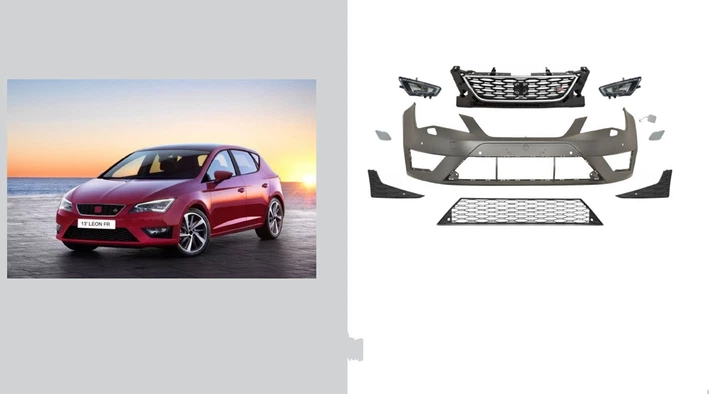 Комплект обвісів FR (Для 2013-2017) для Seat Leon рр - Фото 1 Комплект обвісів FR (Для 2013-2017) для Seat Leon рр - зображення 1