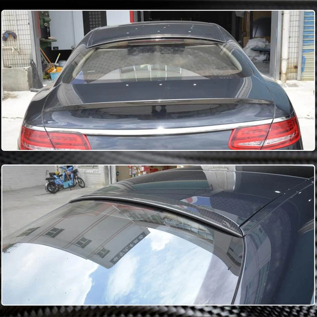Спойлер V2 (купе, Карбон) для Mercedes S-class C217 Coupe 2014-2020 рр - зображення 5