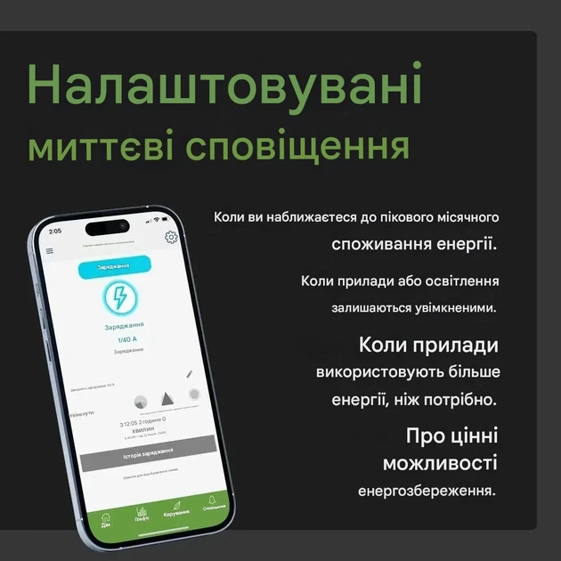 Система моніторингу електроспоживання Emporia Vue 3, розумний енергомонітор для дому, Wi-Fi, UL Certified - зображення 2