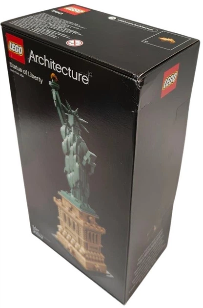 Конструктор LEGO Architecture Статуя Свободи 1685 деталей (21042) (955555917301093) - Уцінка - зображення 2