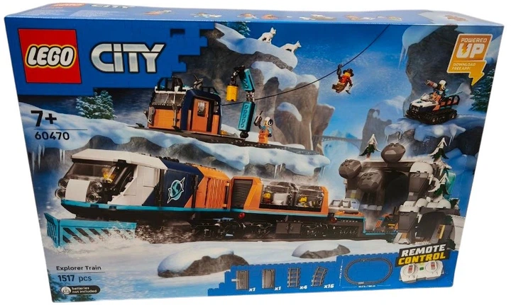 Zestaw klocków LEGO City Ekspres polarny arktycznych odkrywców 1517 elementów (60470) (955555917301432) - Outlet - obraz 5