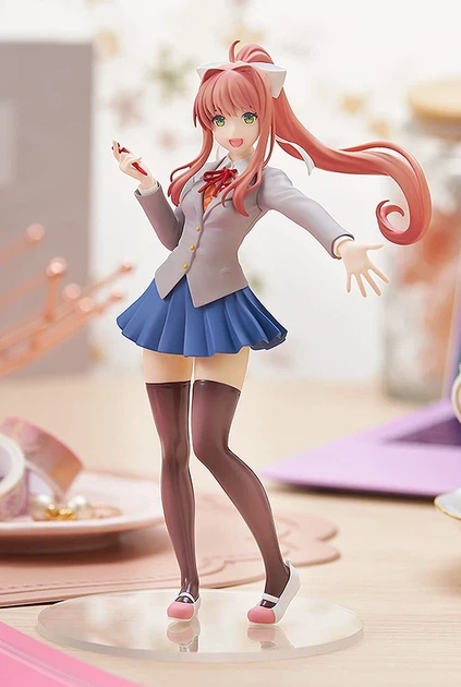 Аниме фигурка Monika Doki Doki Literature Club! Коллекционная фигурка Моника Доки Доки Литературный клуб 18 см - Фото 8 Аниме фигурка Monika Doki Doki Literature Club! Коллекционная фигурка Моника Доки Доки Литературный клуб 18 см - изображение 8