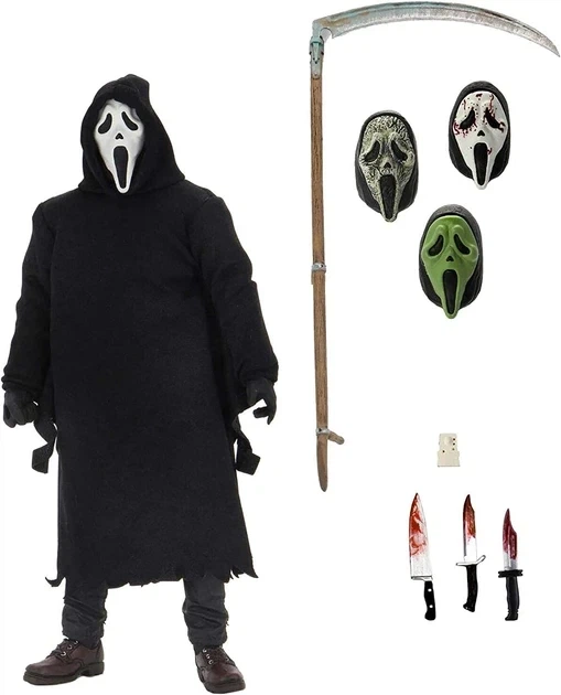 Коллекционная фигурка Ghostface призрачное лицо из фильма «Крик» (Ultimate NECA 18 см) - изображение 5