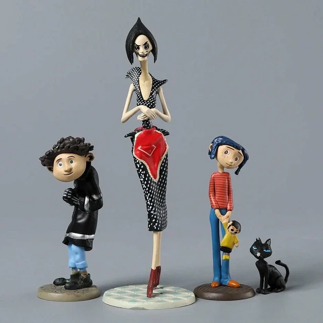 Набор фигурок Коралина в Стране Кошмаров Coraline & The Secret Door NECA 3 шт - Фото 2 Набор фигурок Коралина в Стране Кошмаров Coraline & The Secret Door NECA 3 шт - изображение 2
