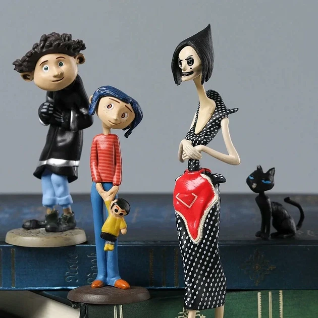 Набор фигурок Коралина в Стране Кошмаров Coraline & The Secret Door NECA 3 шт - Фото 6 Набор фигурок Коралина в Стране Кошмаров Coraline & The Secret Door NECA 3 шт - изображение 6