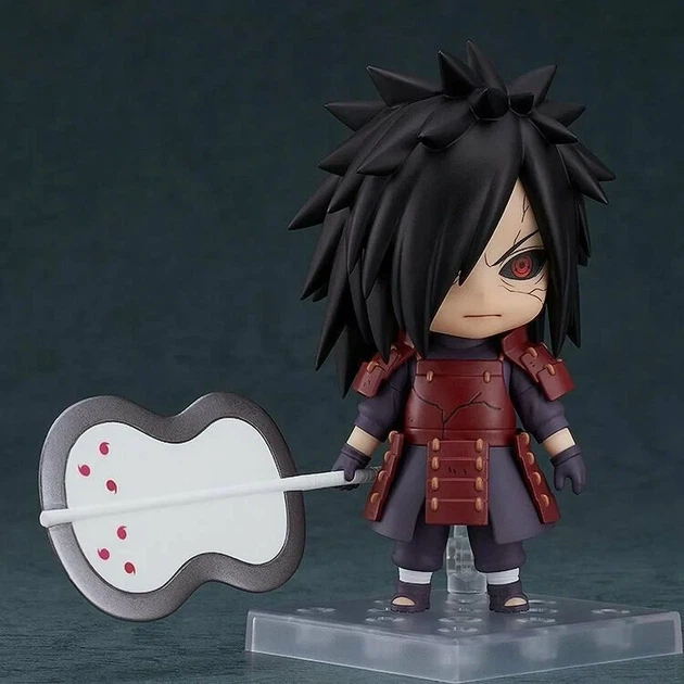 Сборная подвижная Аниме Фигурка Нендороид 2175 Мадара Учеха из аниме Наруто Nendoroid Naruto коллекционная фигурка 10 см - изображение 5