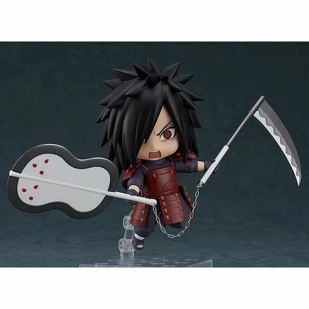 Сборная подвижная Аниме Фигурка Нендороид 2175 Мадара Учеха из аниме Наруто Nendoroid Naruto коллекционная фигурка 10 см - изображение 6