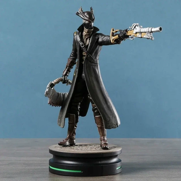 Фигурка из игры Bloodborne Бладборн Yamamura Ямамура не подвижная 23 см коллекционная статуэтка охотника - изображение 6