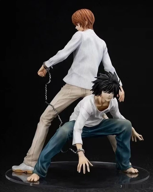 Аниме фигурка Тетрадь Смерти Death Note Лайт Ягами (Кира) и L | Интеллектуальное противостояние 22 см - Фото 8 Аниме фигурка Тетрадь Смерти Death Note Лайт Ягами (Кира) и L | Интеллектуальное противостояние 22 см - изображение 8