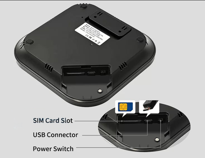 Интеллектуальная охранная система Tuya SH-013GW с поддержкой WiFi и GSM - изображение 3