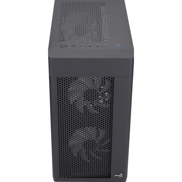 Корпус AeroCool Hexform-G-BK-v2 Black (ACCS-PV38033.11) [146695] - зображення 6