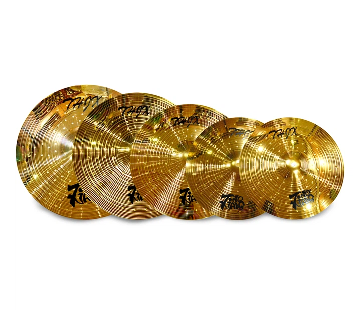 Набір тарілок TongXiang Practice THJX Hi-Hats 14″, Crash 16″, Crash 18″, Ride 20″ - зображення 2
